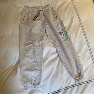 Alexander Wang x Adidas grey sweats! Size small